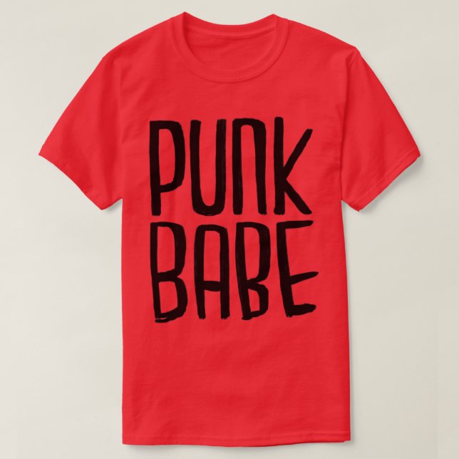 Punk babe T-Shirt (Design Front)
