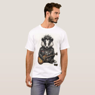 Punk Badger "ALEXA" – Double-Sided Edgy 3D  T-Shirt