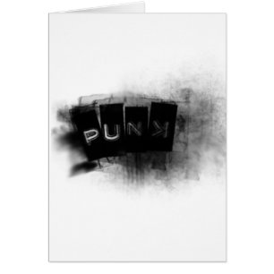 Punk black and white