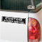 Punk Black Custom Bumper Sticker