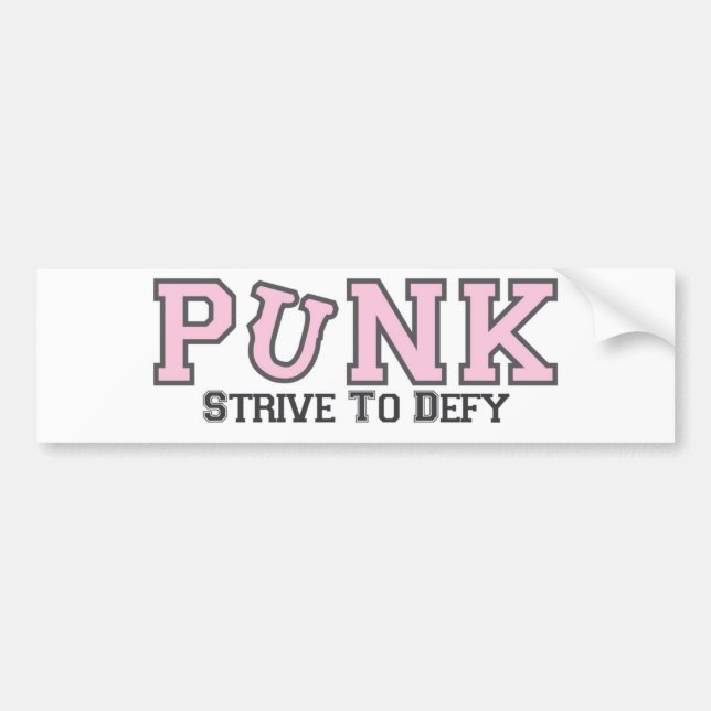 PuNK Bumper Sticker (Front)