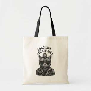 Punk Cat Tote Bag
