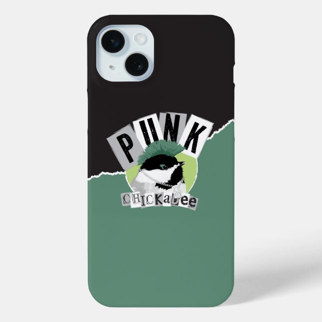 Punk Chickadee Case-Mate iPhone Case (Back)