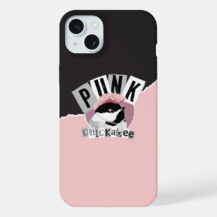 Punk Chickadee iPhone 15 Plus Case