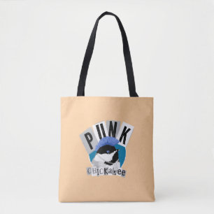 Punk Chickadee Tote Bag