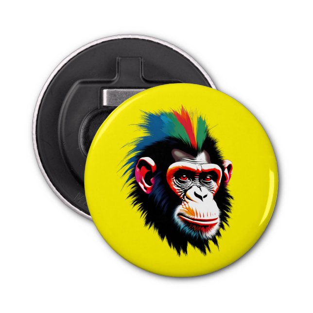 Punk Chimp Bottle Opener (Front)