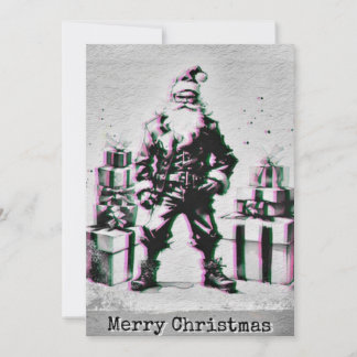 Punk Christmas (Santa Rosa). Card