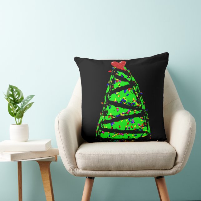 Punk Christmas tree Cushion (Chair)
