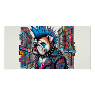 PUNK CITY BULLDOG 3 POSTER