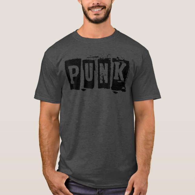 Punk Clothes Alternative Punk Music Shirt Punk Roc (Front)