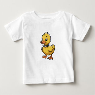 Punk Duckling – Funny Rebel Animal Art Baby T-Shirt