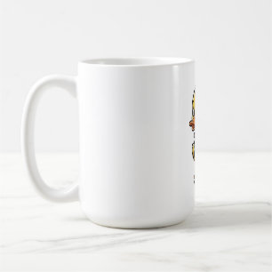 Punk Duckling – Funny Rebel Animal Art Coffee Mug
