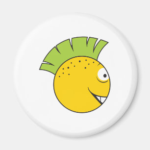Punk Face Magnet