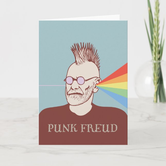 Punk Freud Card (Front)