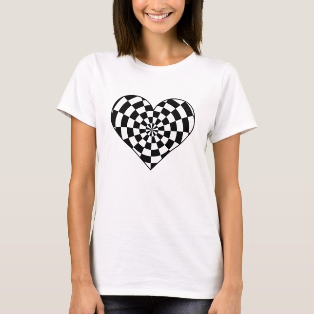 Punk funky heart T-Shirt (Front)