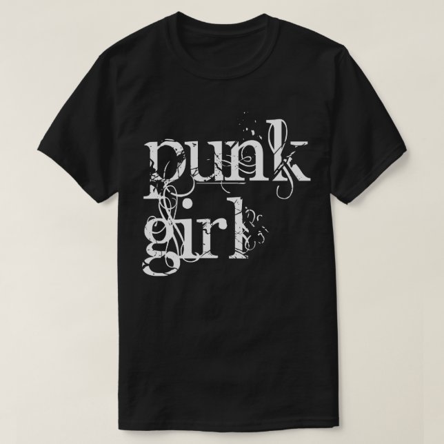 punk girl T-Shirt (Design Front)