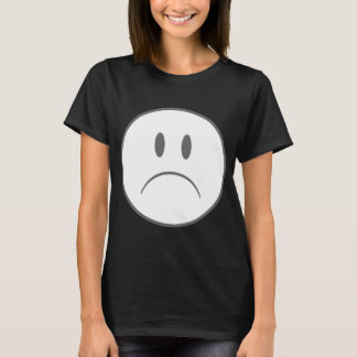 PUNK GOTH FROWN FACE T-SHIRT