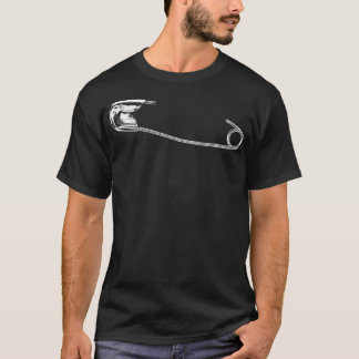 Punk Goth Safety Pin T-Shirt