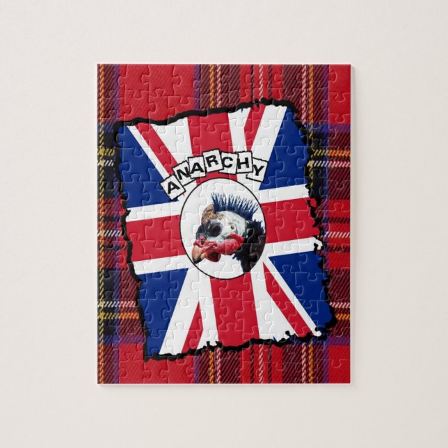 Punk guineafowl jigsaw puzzle (Vertical)