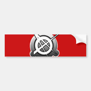 punk guys girls ANARCHY PUNK ROCK music Bumper Sticker