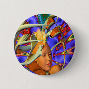 Punk Heaven 6 Cm Round Badge