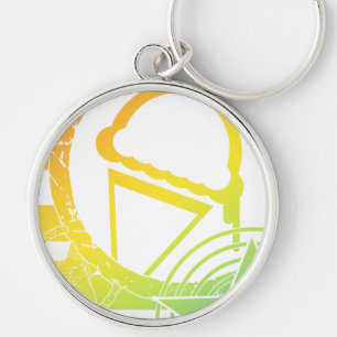 punk ice cream dripz key ring