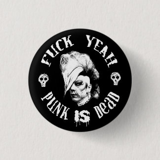 Punk IS dead 3 Cm Round Badge