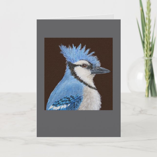 Punk Jay Greeting card (Front)