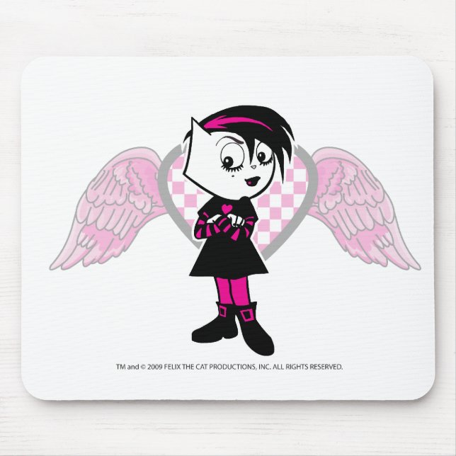 Punk Kitty Mousepad (Front)