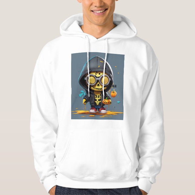 Punk Minion Skeleton Hoodie (Front)