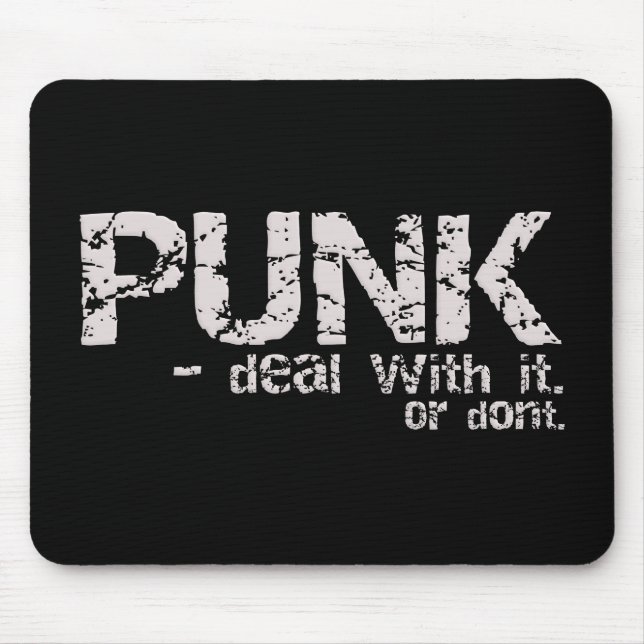 PUNK mousepad (Front)