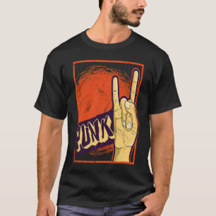 Punk Music Retro Punk Rock Concert T-Shirt