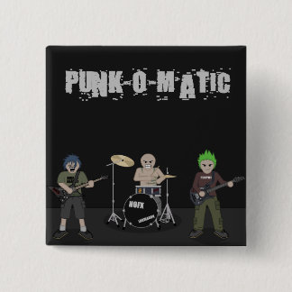 Punk-o-Matic 1 15 Cm Square Badge