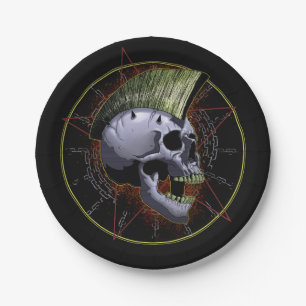Punk Paper Plate