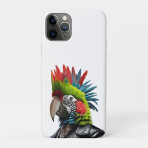 Punk Parrot iPhone 11 Pro Case