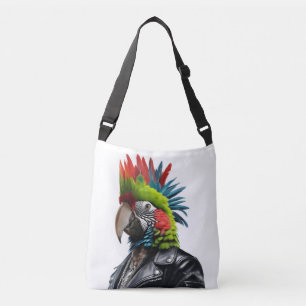 Punk Parrot Crossbody Bag