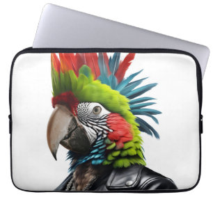 Punk Parrot Laptop Sleeve