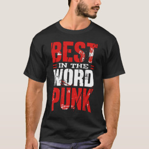 Punk Perfection: Reigning Supreme Design Black T-Shirt