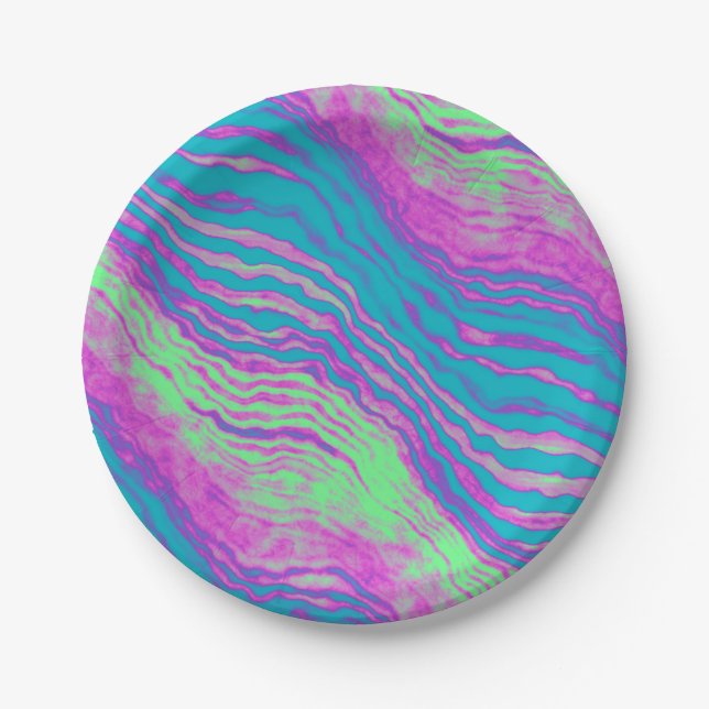 punk pinata :  paper plate (Front)