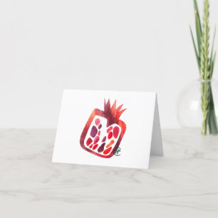 Punk Pomegranate Art Card