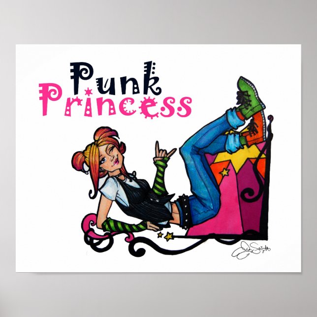 "Punk Princess" Print (Front)