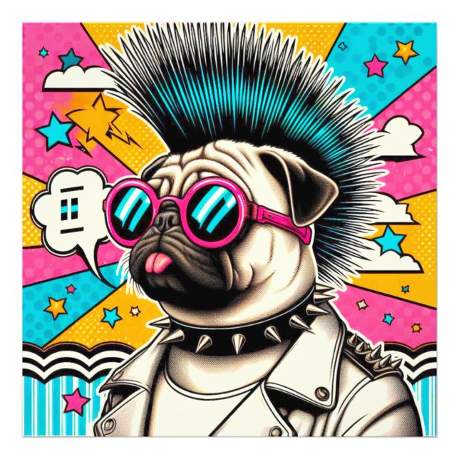 PUNK-PUG 11 PHOTO PRINT (Front)