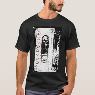 Punk Rock 80s Retro Concert Mixtape Cassette Vinta T-Shirt