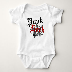 Punk Rock Baby Baby Bodysuit