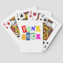 Punk Rock Classic Playing Cards