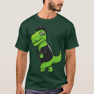 Punk rock dino T-Shirt