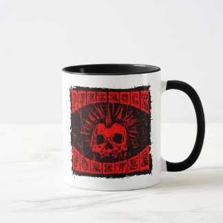 punk rock forever mug