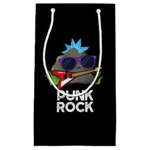 Punk Rock Funny Music Pun Dark BG Small Gift Bag