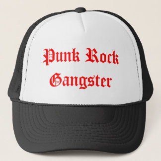 Punk  Rock Gangster Trucker Hat