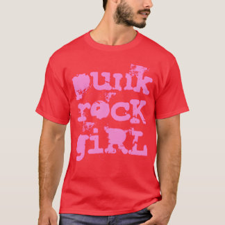 Punk Rock Girl funny T-Shirt